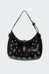 Gale Grommet Faux Leather Bag