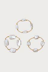 Pearly Beaded Bracelet Pack