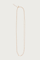 Rhinestone Pendant Layered Belly Chain