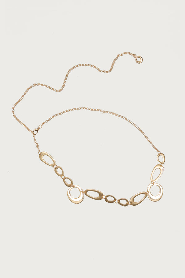 City Nights Oval Chain Belt