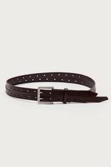 Double Look Faux Leather Belt
