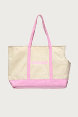 Contrast Pet Carrier Tote Bag