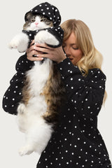 Chelsie Polka Dot Pet Hoodie