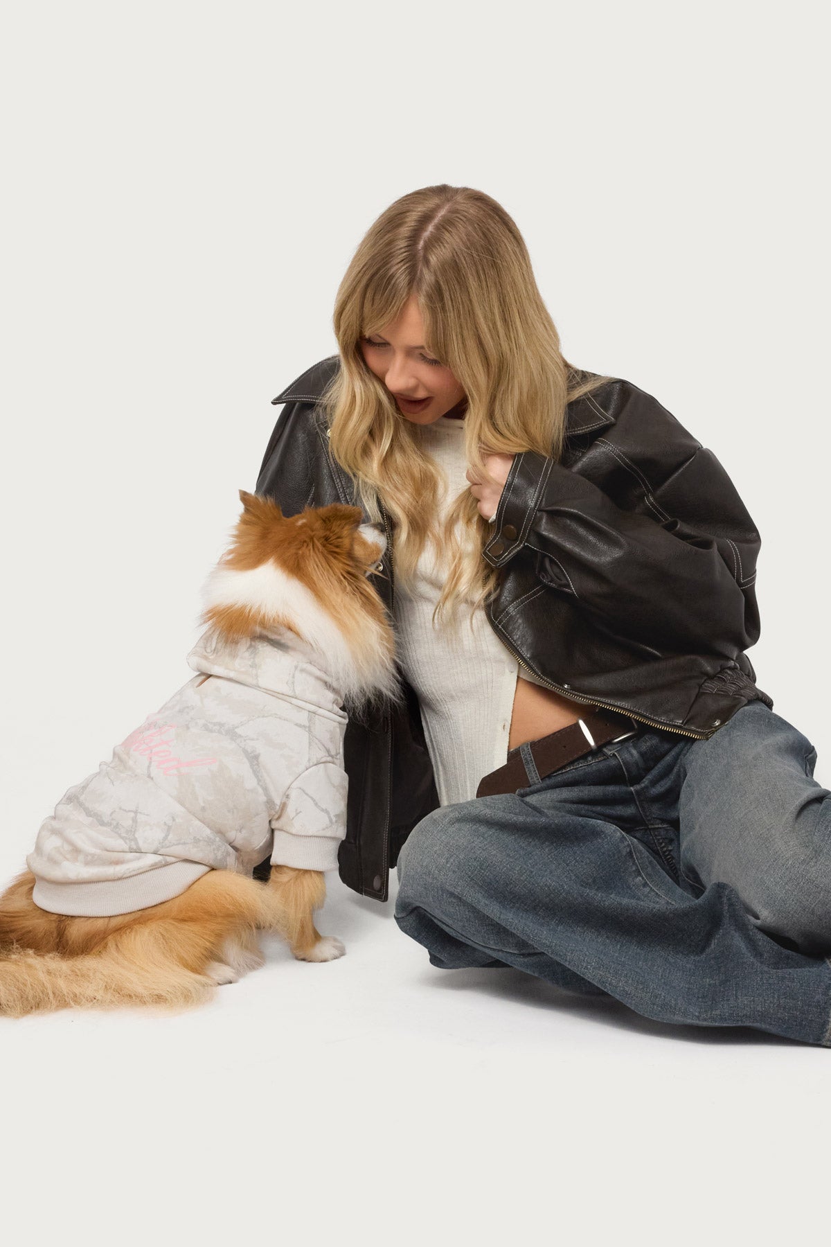 Edikted Camo Pet Hoodie