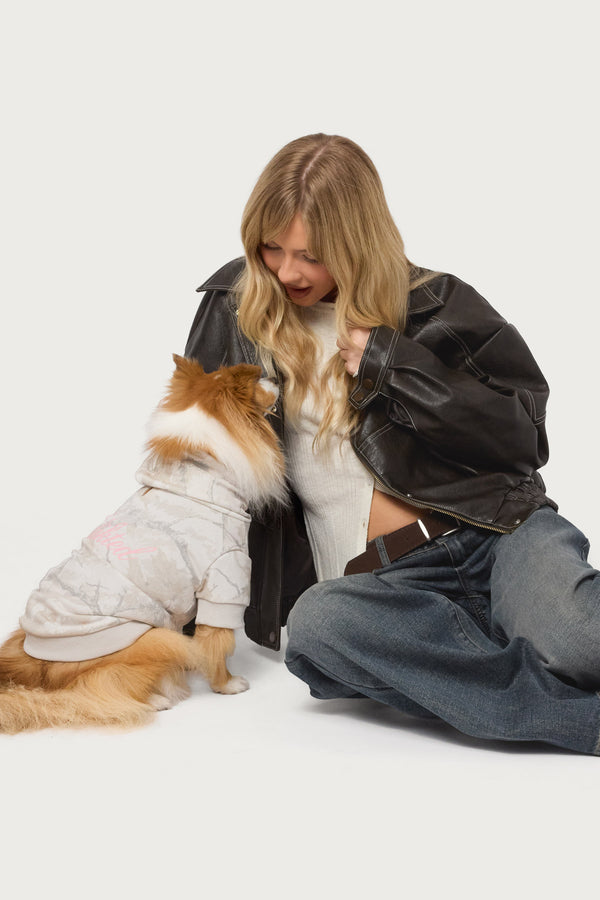 Edikted Camo Pet Hoodie