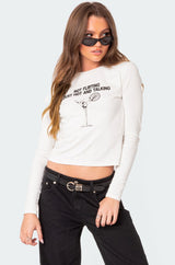 Flirty Long Sleeves T Shirt