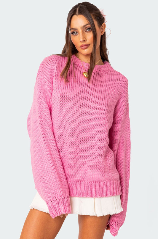 Aiden Oversized Chunky Knit Sweater