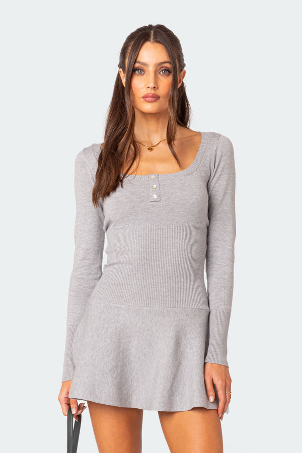 Sylver Knit Mini Dress