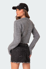 Jillian Double Zip Cardigan