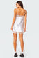 Century Lacey Satin Mini Dress