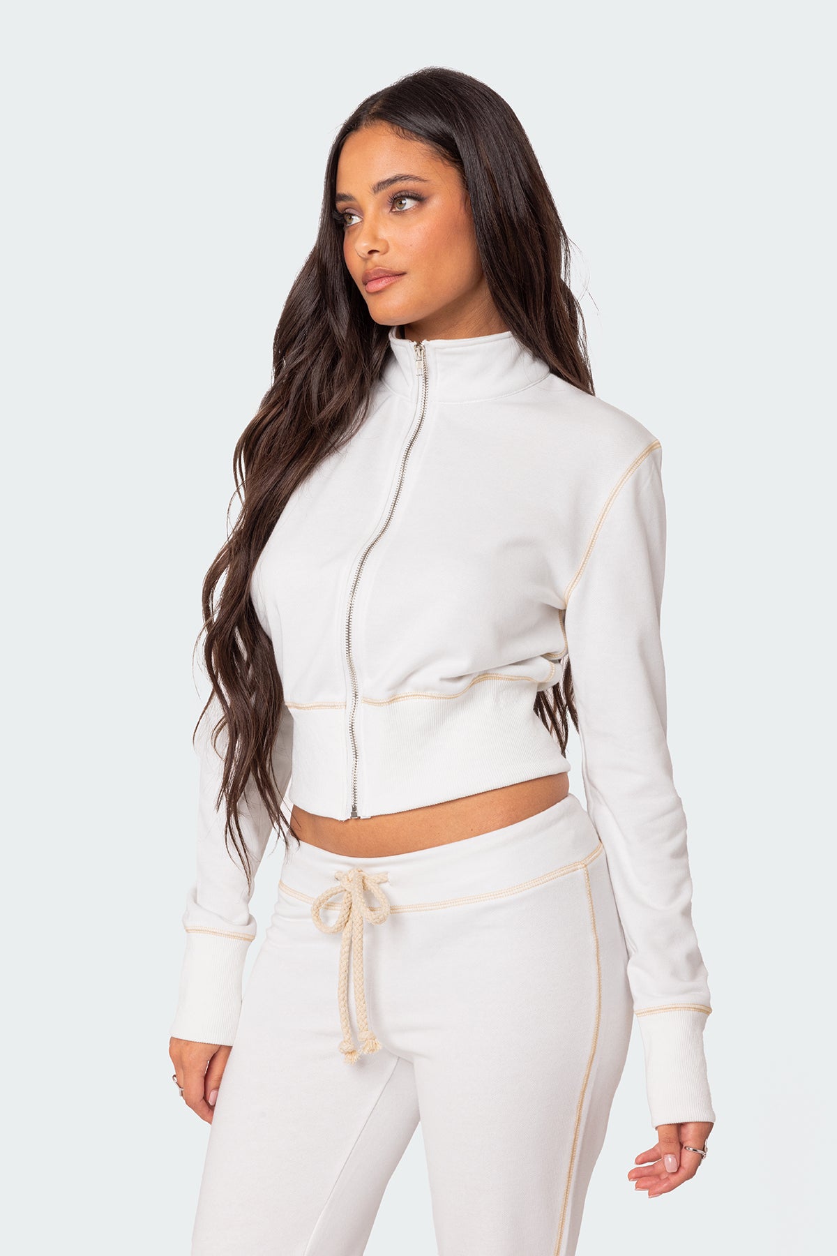 Alexia Zip Up Sweatshirt