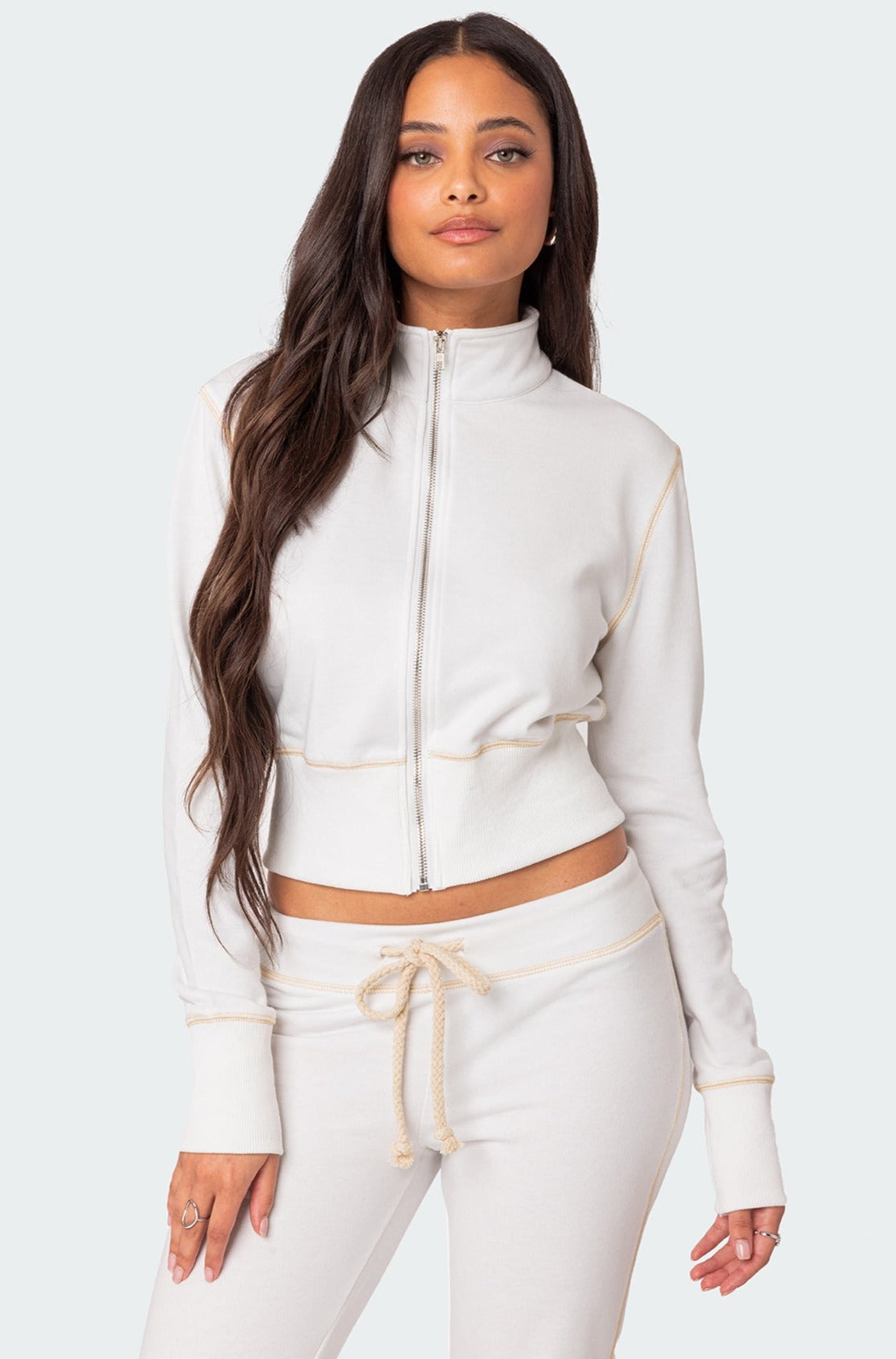 Alexia Zip Up Sweatshirt