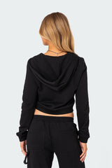 Annalise Zip Front Hoodie