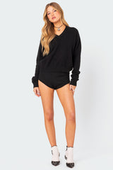 Comfort Club Knit Micro Shorts