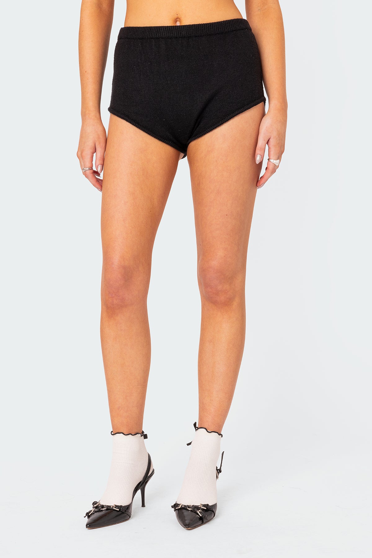 Comfort Club Knit Micro Shorts