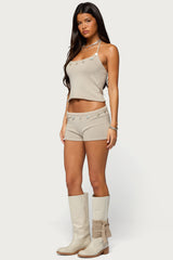 Nicca Iridescent Knit Shorts