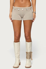 Nicca Iridescent Knit Shorts