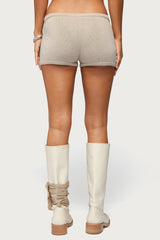 Nicca Iridescent Knit Shorts