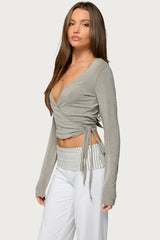 Malenna Wrap Top