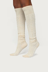 Cable Knit Socks