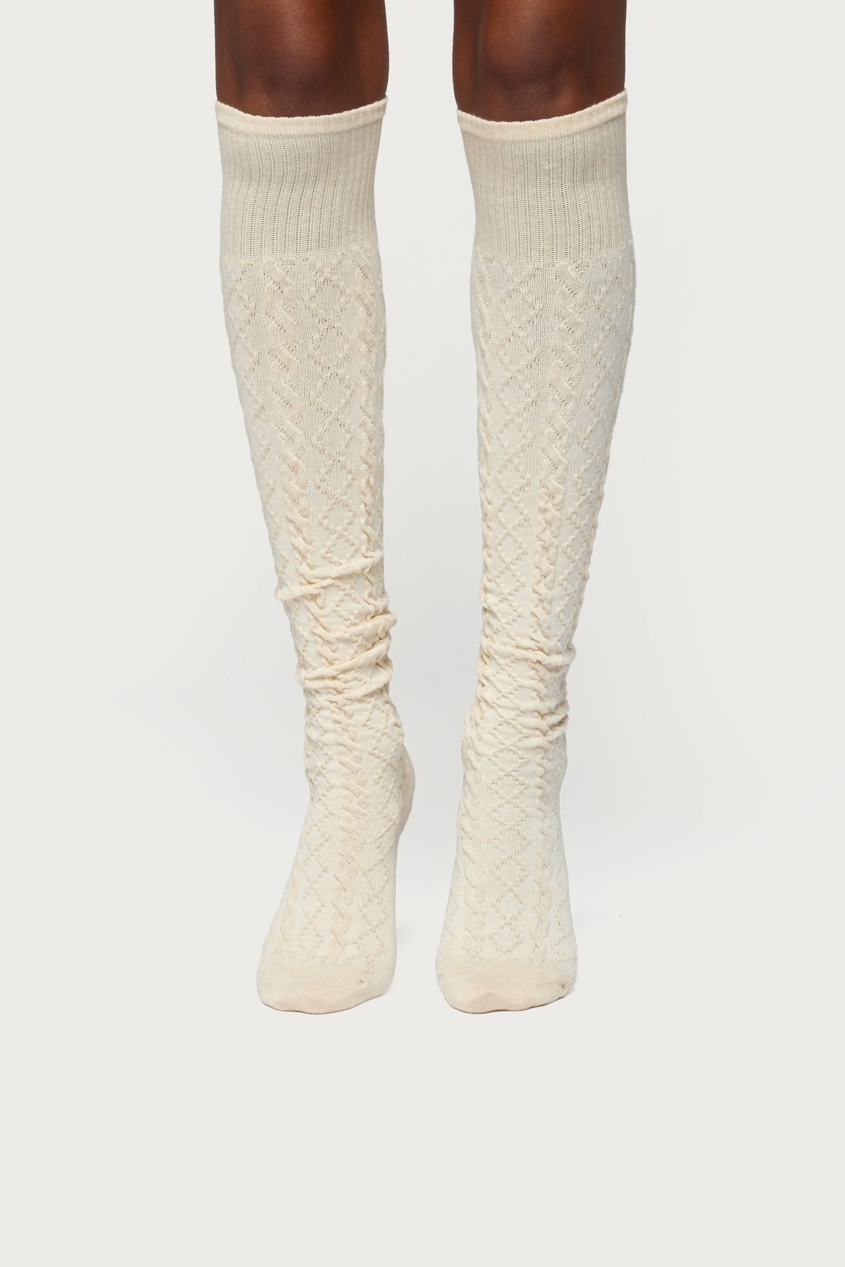 Cable Knit Socks