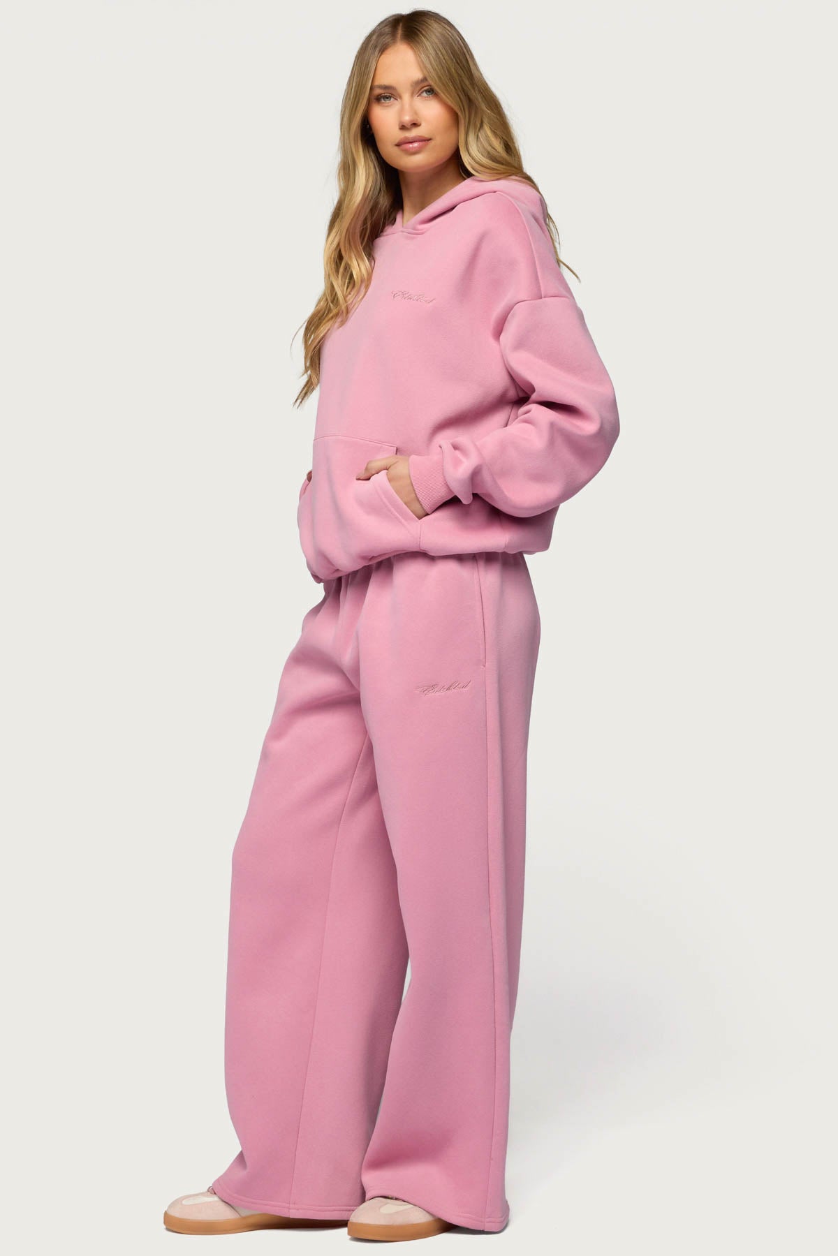 Basic Girl Wide Leg Edikted Sweatpants