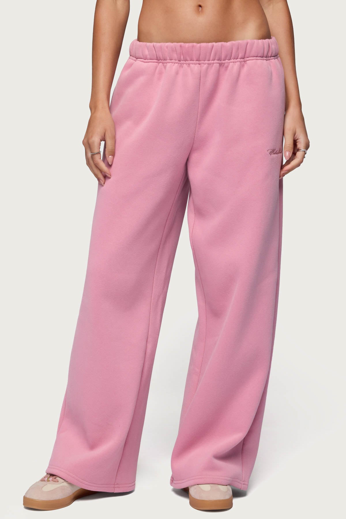 Basic Girl Wide Leg Edikted Sweatpants