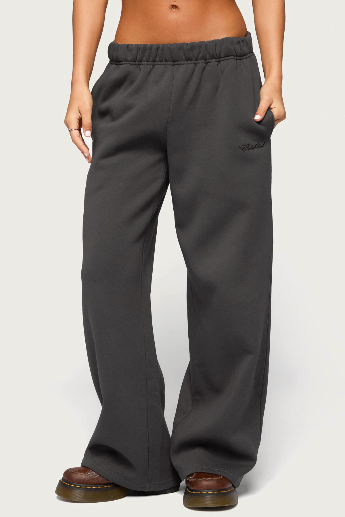 Basic Girl Wide Leg Edikted Sweatpants