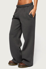 Basic Girl Wide Leg Edikted Sweatpants