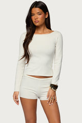 Arianna Off Shoulder Knit Sweater