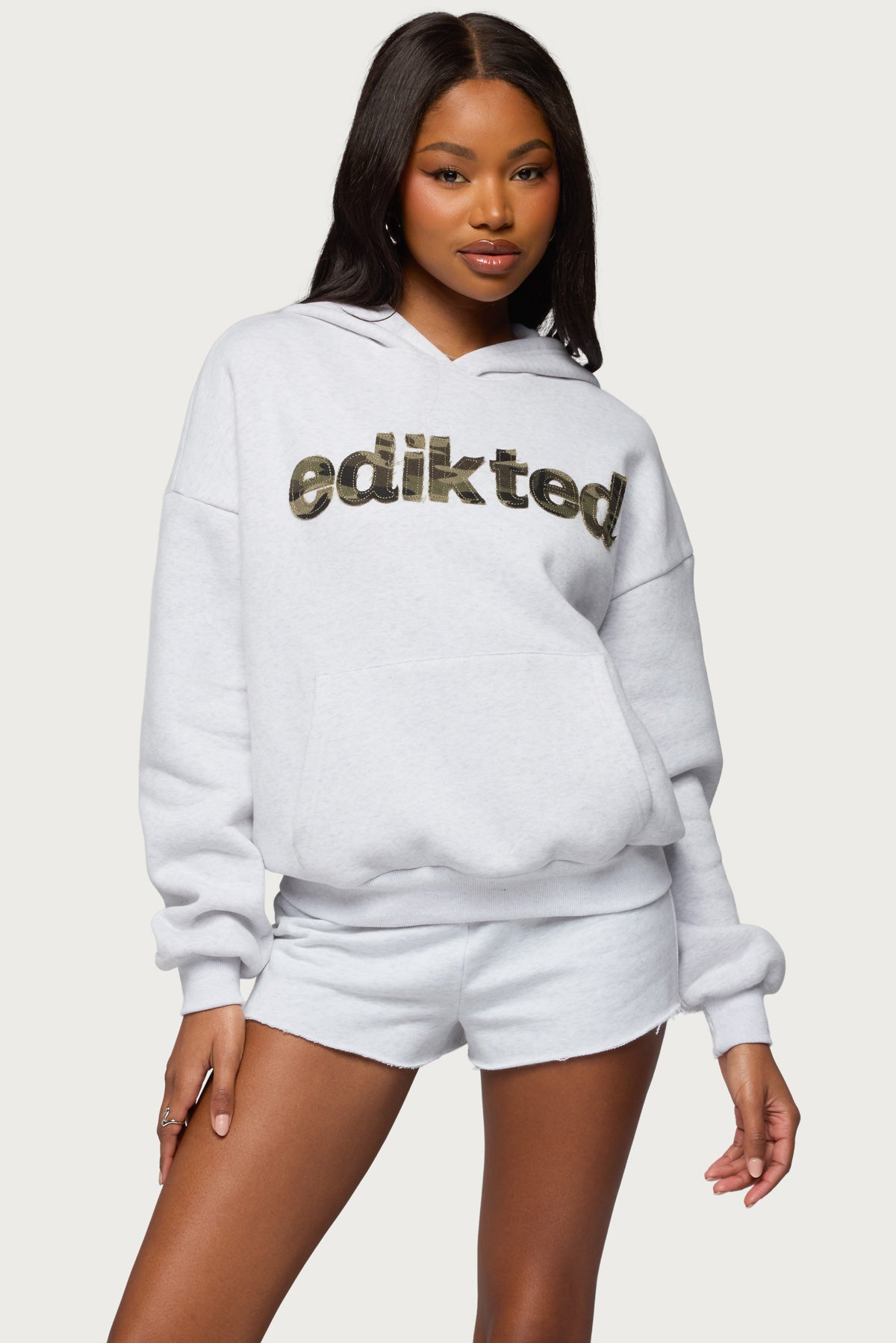 Camo Cutie Edikted Hoodie