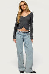 Gayle Lacey Button Up Top