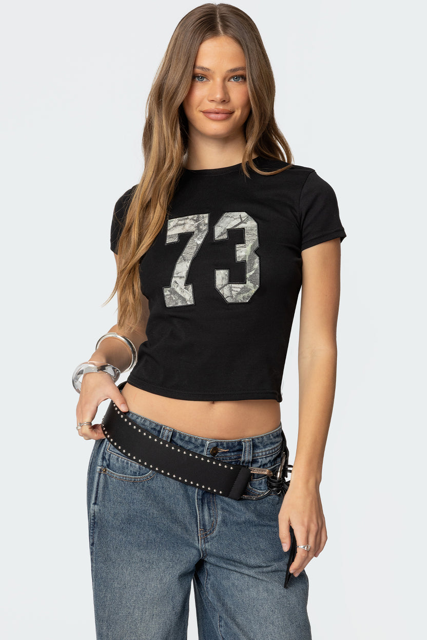 Camo 73 T Shirt – edikted