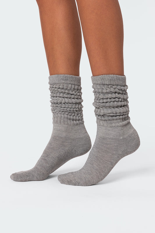 Slouchy Scrunch Socks