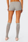 Bow Time Knit Micro Shorts