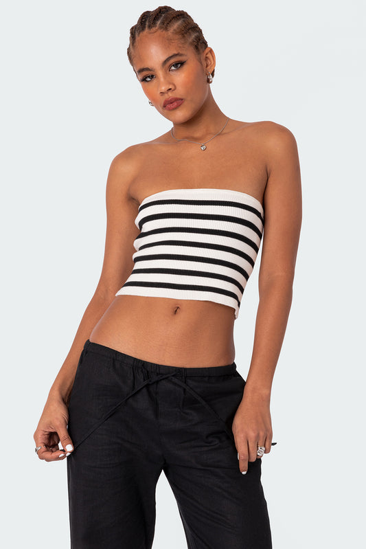Lexi Ribbed Tube Top