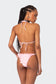Joelle Ruffled Triangle Bikini Top