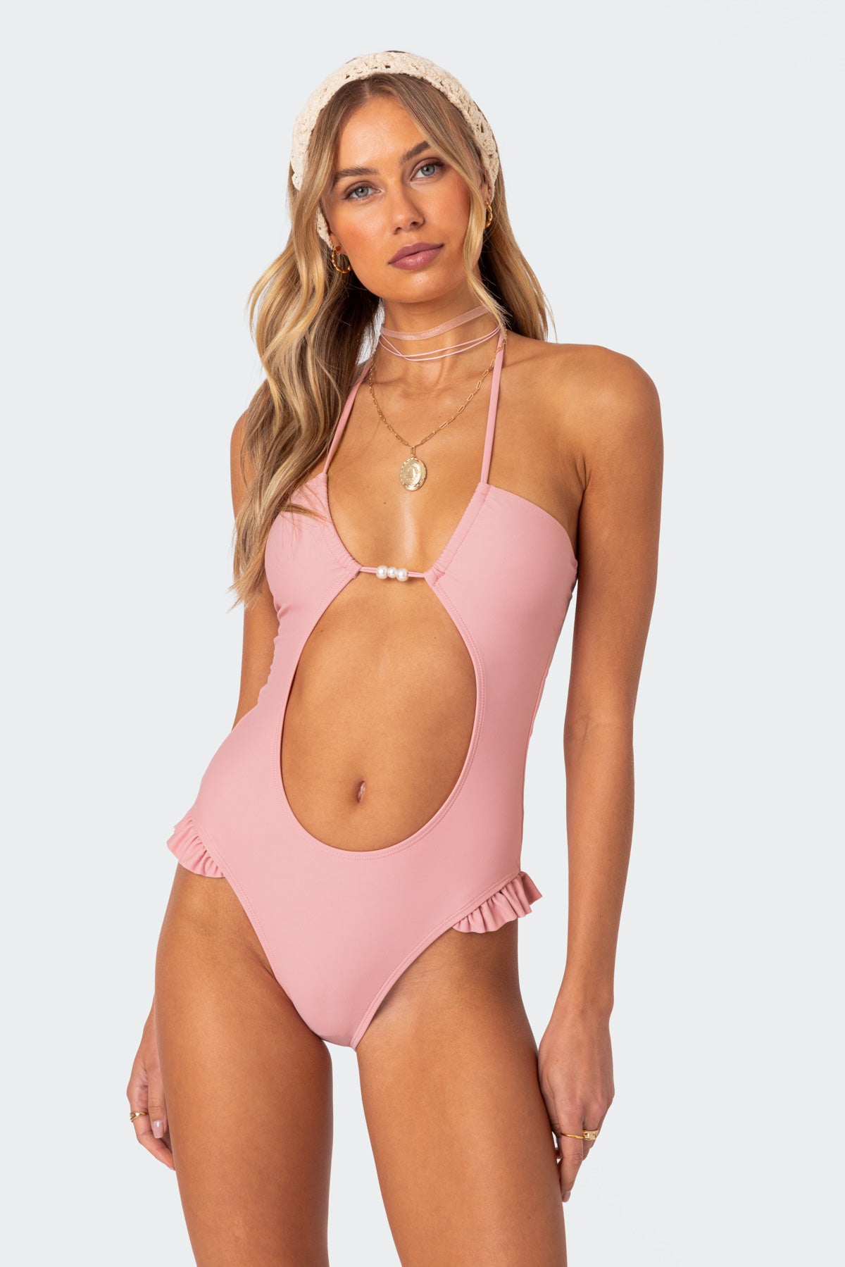 Nea Cut Out One Piece Swimsuit