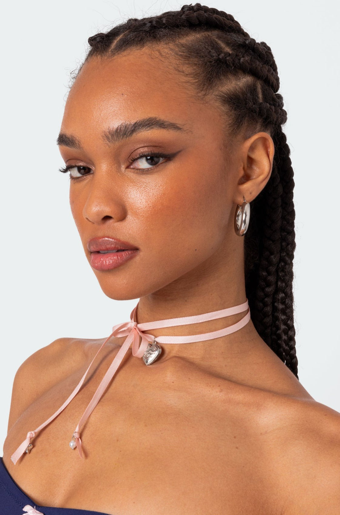 Heartache Satin Choker