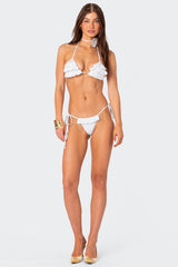 Joelle Ruffled String Bikini Bottom