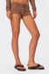 Betsy Tie Front Knitted Shorts