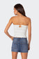 Cecily Strapless Knit Top