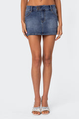 Eryn Denim Mini Skirt