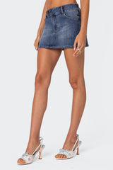 Eryn Denim Mini Skirt