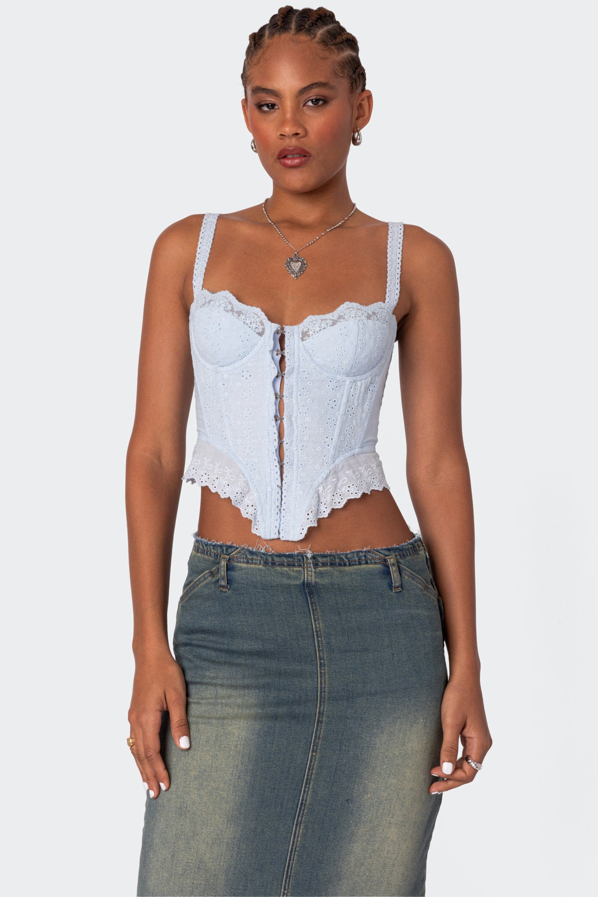 Asteria Eyelet Corset