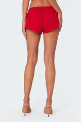 Cayenne Eyelet Micro Shorts