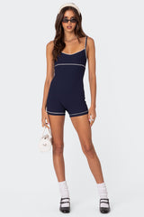 Zetta Contrast Romper