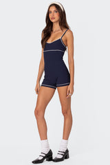 Zetta Contrast Romper