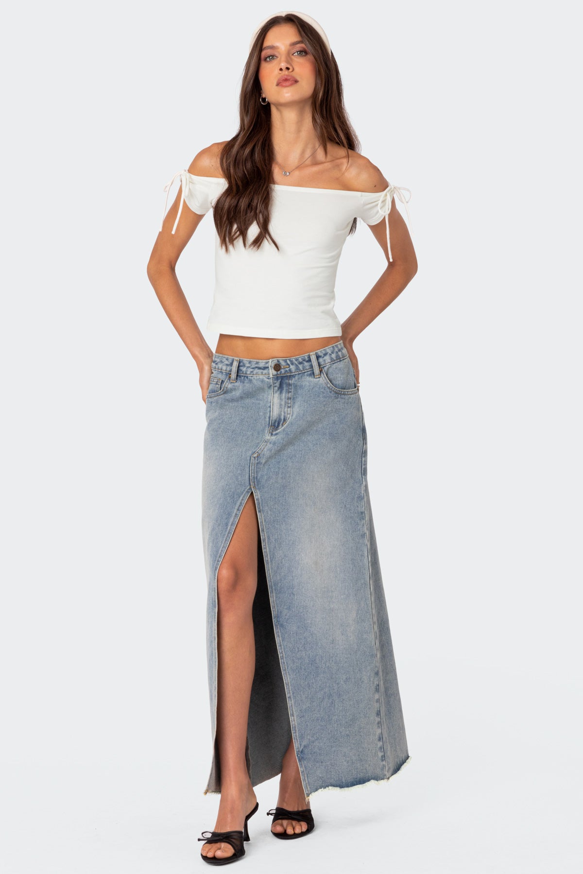 Jess Off Shoulder Top – edikted