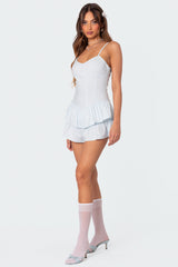 Beatrice Ruffled Romper